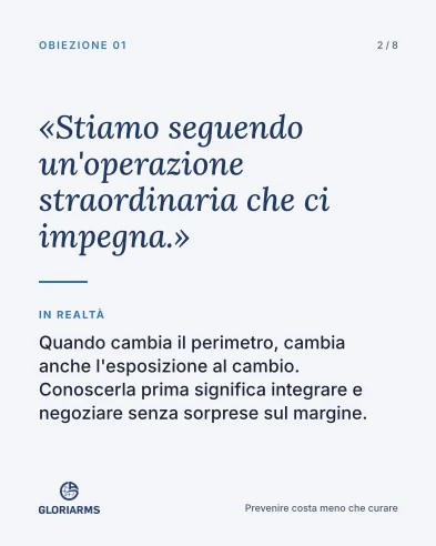 Slide 2 di 8 del carosello “Cinque buone ragioni per rimandare” di Enrico Ferrante.